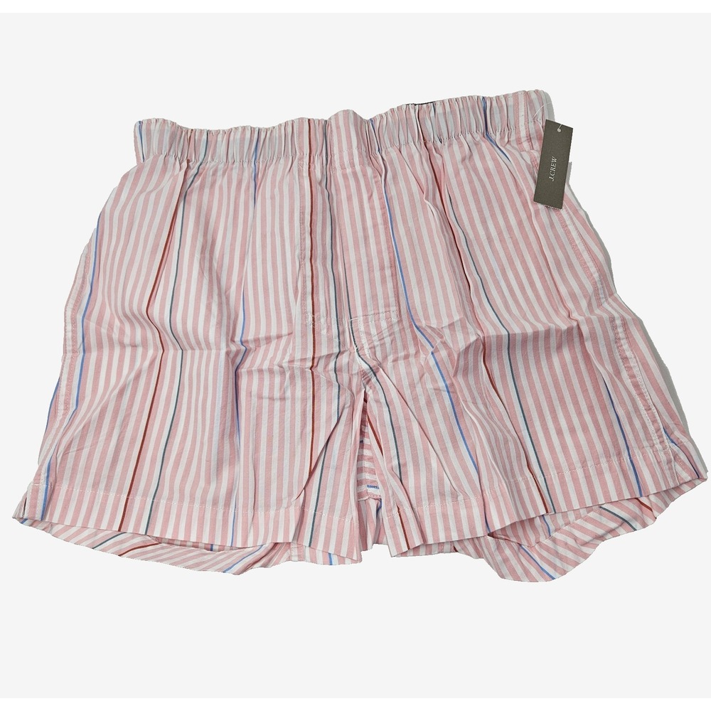 J.Crew Men's Patterned Boxer Shorts Size Medium Pink AQ022